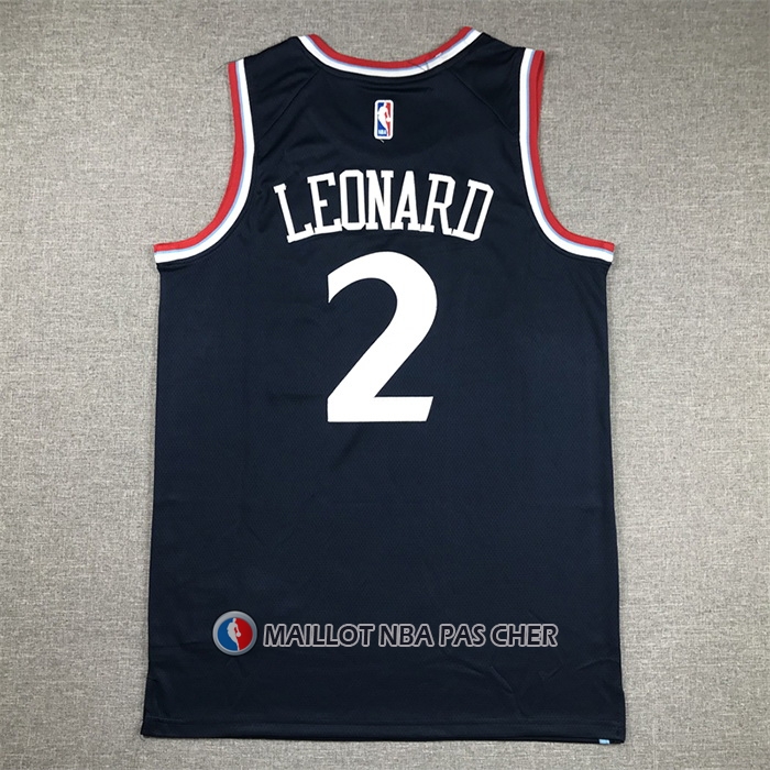 Maillot Los Angeles Clippers Kawhi Leonard Icon 2024-25 Bleu